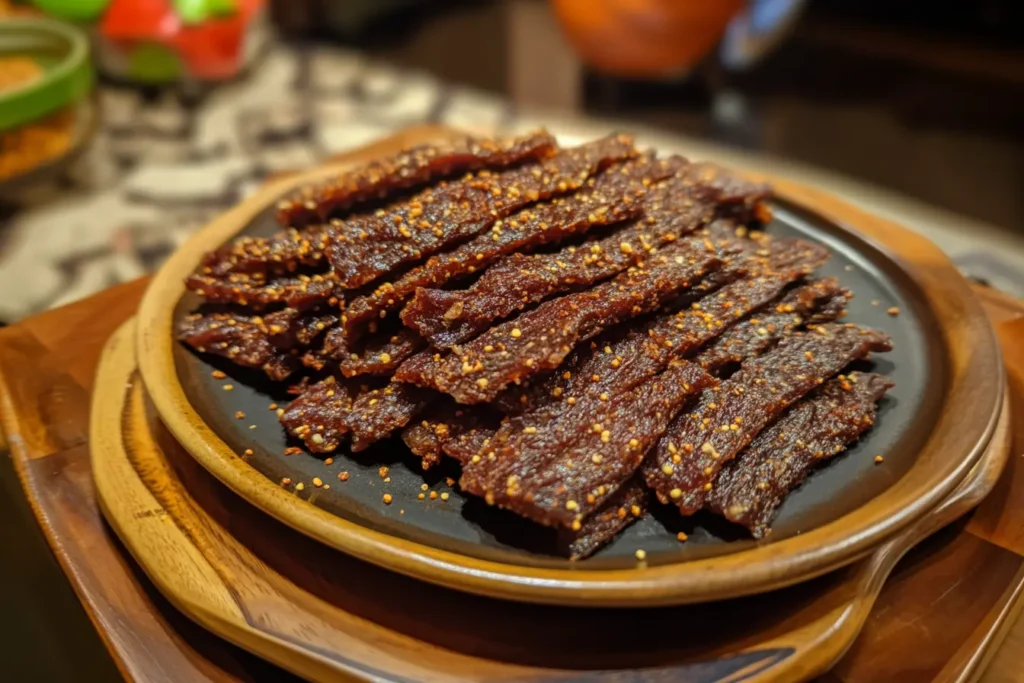 How long should I dehydrate ground deer jerky?